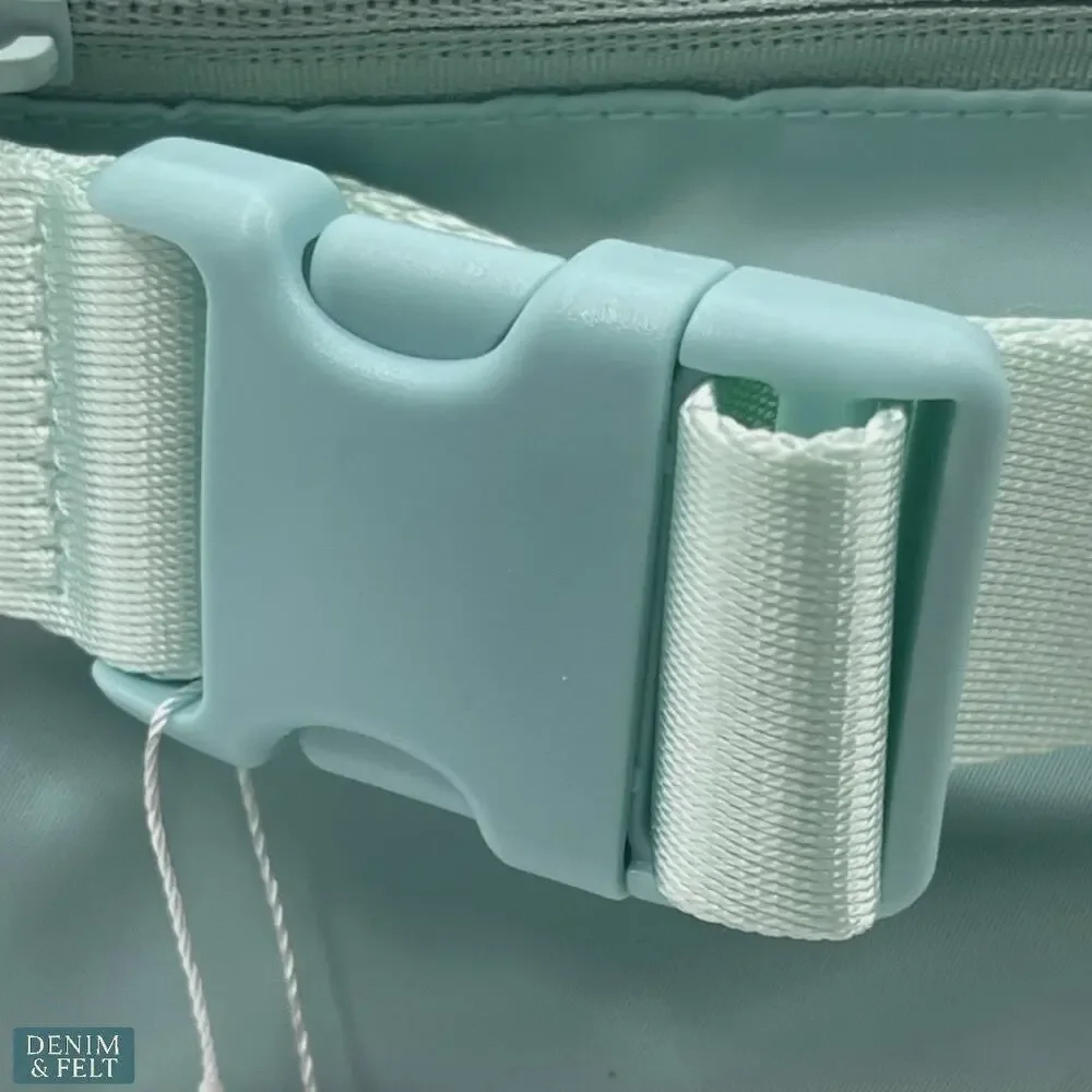 NEW‎ Lululemon Everywhere Belt Bag Mint Green Nylon Zip Crossbody Fanny Pack